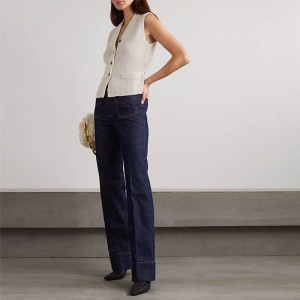 مصنع الماكتات مخصص 2023 نساء ملابس الصيف الملابس بلا أكمام ألب